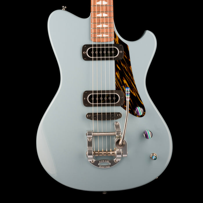 Powers Electric A-Type Meissen Blue With Softshell Case