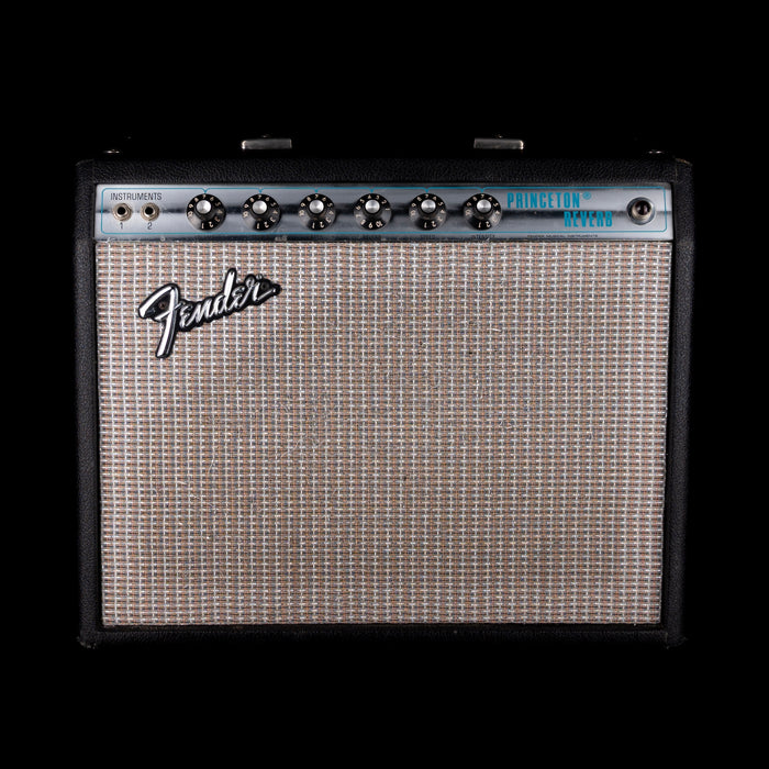 Vintage 1973 Fender Princeton Reverb Black