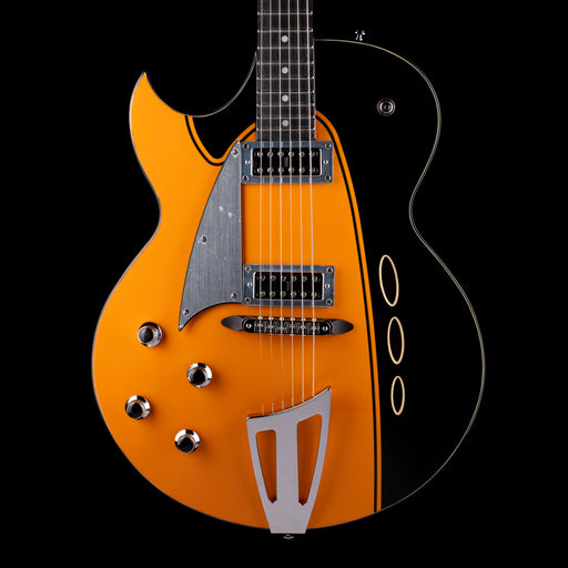 Pre Owned 2024 Eastwood	Backlund Rockerbox II Left-Handed Orange Stain With Gig Bag