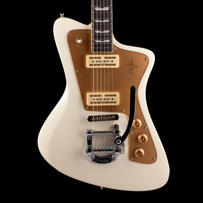 Pre Owned Baum Guitars Wingman Vintage White with Gig Bag