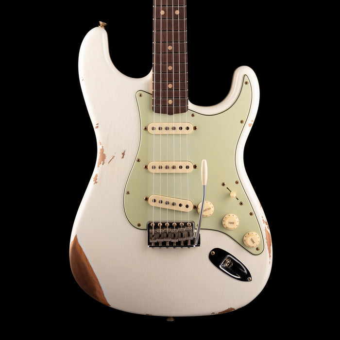 Fender Custom Shop Limited Edition 1964 Stratocaster Relic Aged Olympic White