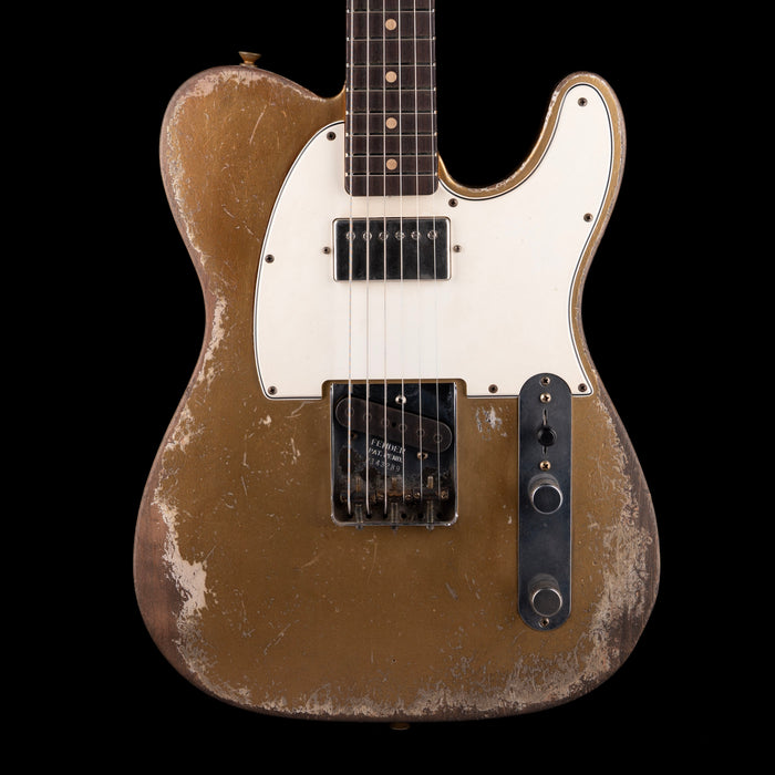 Fender Custom Shop Masterbuilt Andy Hicks 1964 Telecaster HS Ultimate Relic Aztec Gold With Case