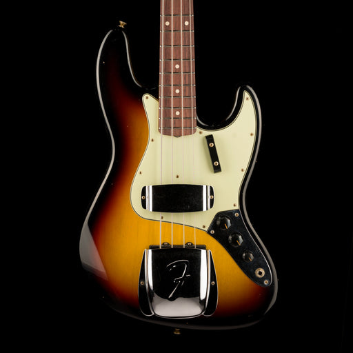 Fender Custom Shop 1964 Jazz Bass Journeyman Relic Super Faded Aged 3-Tone Sunburst