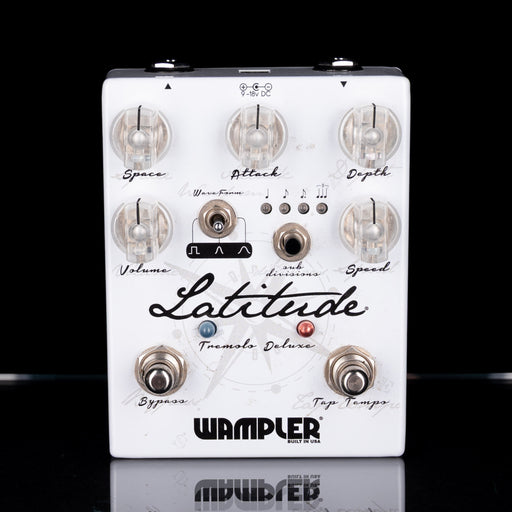 Used Wampler Latitude Tremolo Deluxe Pedal With Box