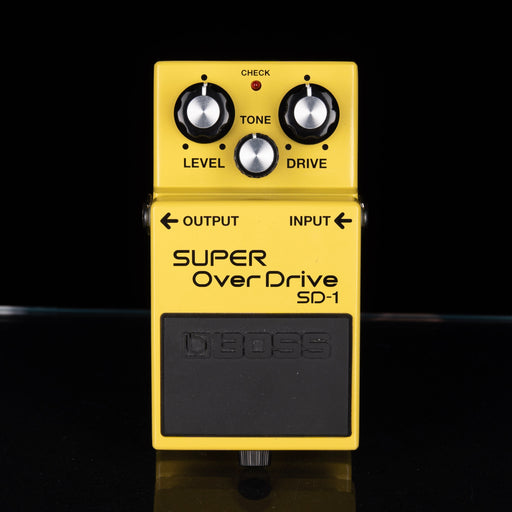 Used Boss SD-1 Super Overdrive Guitar Effect Pedal With Box - 2