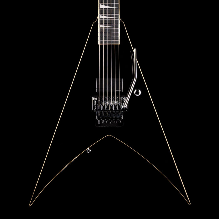 Used Jackson Pro plus Limited Edition Pure Metal King V KV1A Gloss Black With Case