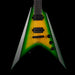Pre Owned 2023 Solar Guitars V2.6LB Flame Lime Burst Matte Electric Guitar With OHSC