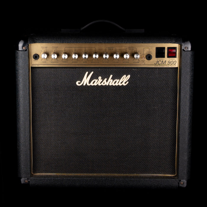 Pre Owned Marshall JCM 900 Black Model 4501 50-watt Guitar Amp Combo With Footswitch