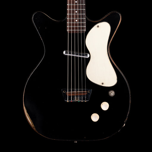 Vintage Danelectro 1959-62 U1 Model 3011 Black With OHSC