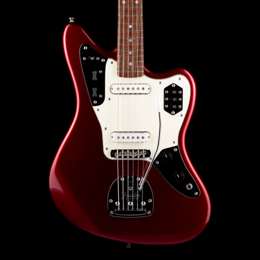 Pre-Owned 2013 Fender MIJ '66 Reissue Jaguar Candy Apple Red With Case