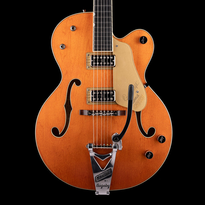 Gretsch G6120T-BSSMK Brian Setzer Signature Nashville Hollow Body '59 "Smoke" Orange with Case