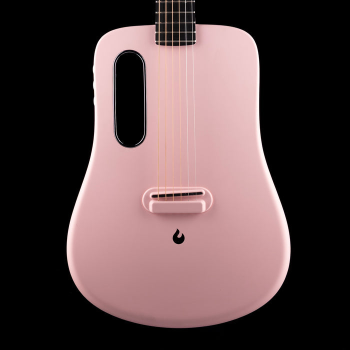Pre Owned Lava Me 2 Pink Acoustic Electric Guitar With OSSC
