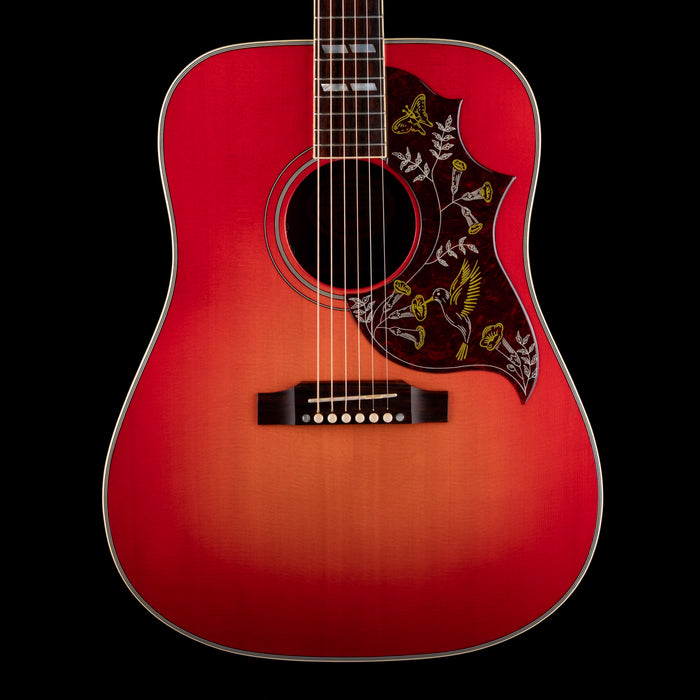 Used 2017 Gibson Hummingbird Standard Vintage Cherry Sunburst With OHSC