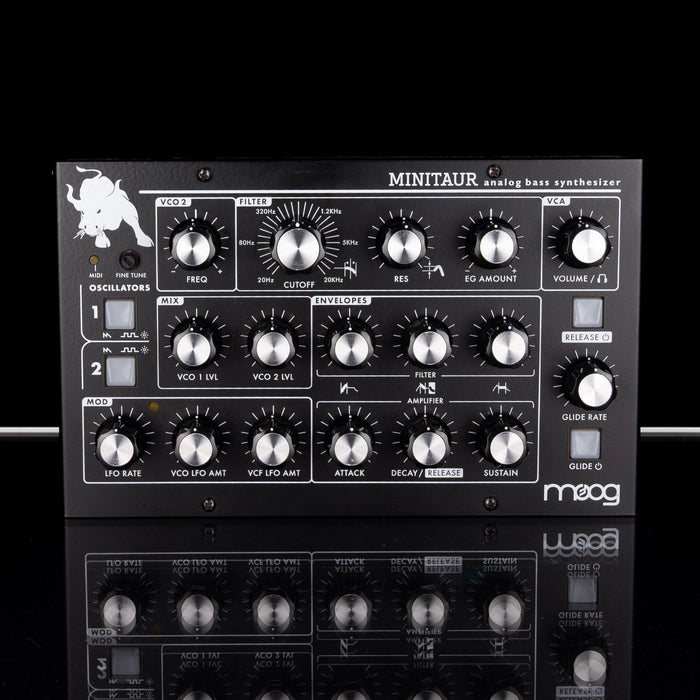 Pre Owned Moog Minitaur Analog Bass Synthesizer Module Black