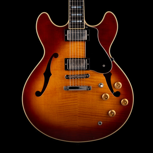 Pre Owned 2006 Yamaha SA2200 Semi-Hollow Body Electric Cherry Sunburst With Case