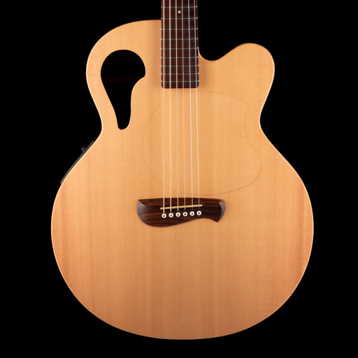 Pre Owned 2007 Tacoma Thunderhawk BM6C Baritone Acoustic Electric Guitar Natural With OHSC