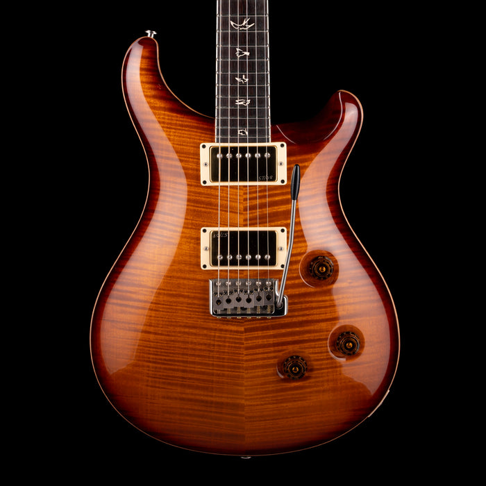 Pre Owned 2009 PRS 25th Anniversary Custom 24 Smoked Amber With OHSC