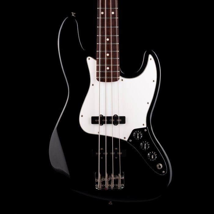 Pre Owned 1993 Fender Standard Jazz Bass Black With Case
