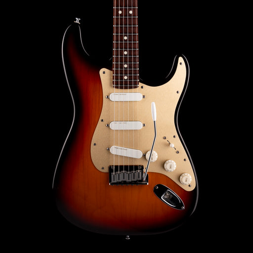 Pre Owned 1996 Fender 50th Anniversary Stratocaster Plus 3-Tone Brown Sunburst with Case
