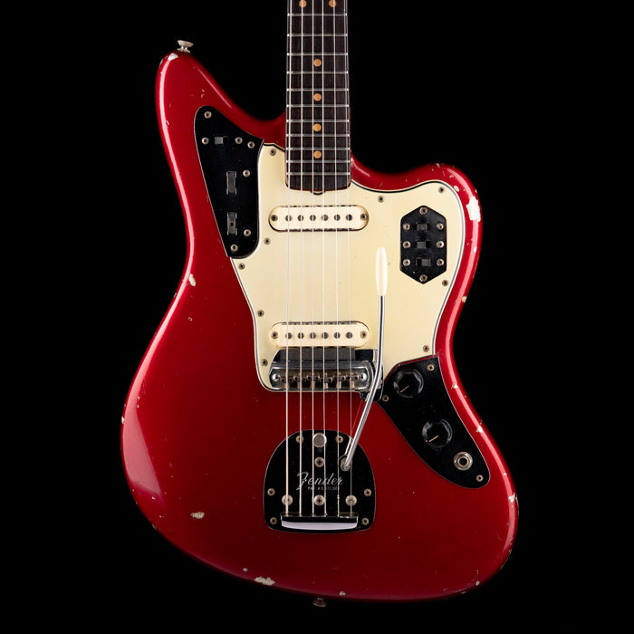 Vintage 1964 Fender Jaguar with matching Headstock - Candy Apple Red With OHSC