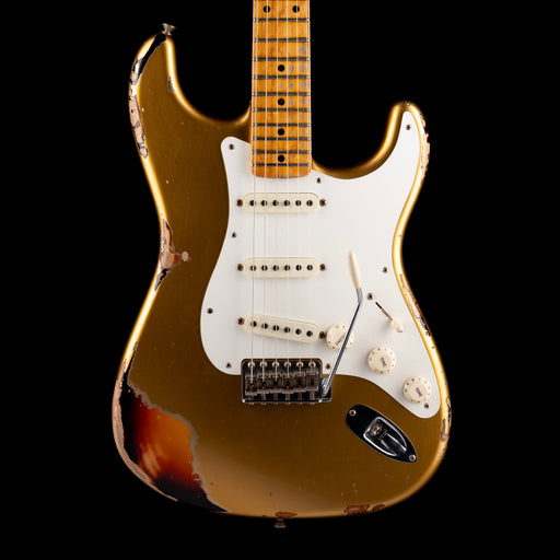 Used 2016 Fender Custom Shop Limited Edition Heavy Relic Mischief Maker Aged Aztec Gold With OHSC