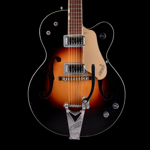 Vintage 1963 Gretsch G6117 Double Anniversary Sunburst Hollowbody Electric Guitar With OHSC