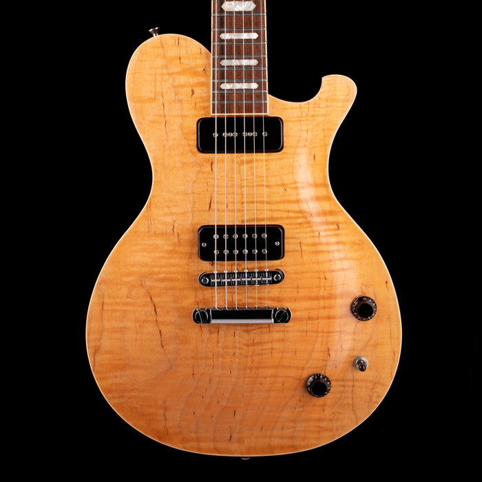 Perinetti Guitars SC-1 Standard Carved Top Natural Orange Translucent with Soft Case