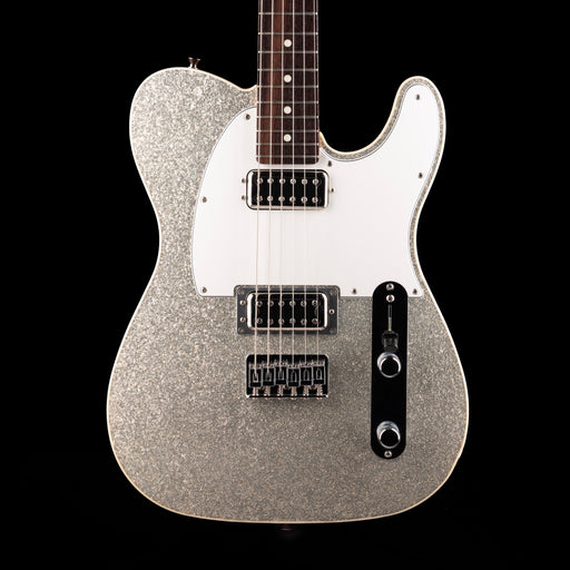 Pre-Owned Fender Limited Edition Made in Japan 1960's Custom Telecaster Silver Sparkle With Gig Bag