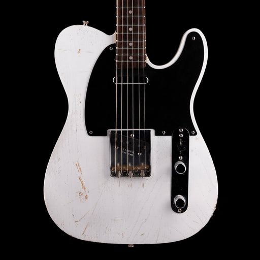 Pre Owned Partscaster T-Style Worn White Kuwabara Pickups With Gig Bag