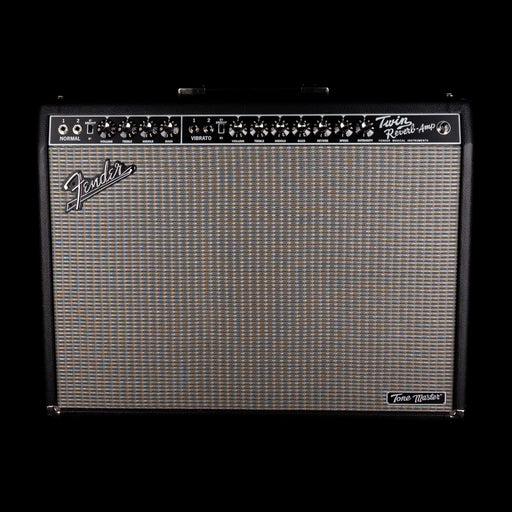 Used Fender Tone Master Twin Reverb Black Guitar Amp Combo - 2