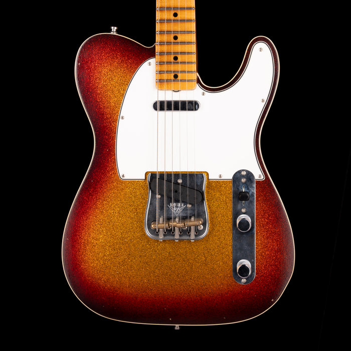 Pre Owned Fender Custom Shop Limited Edition Postmodern Telecaster Journeyman Relic 3-Tone Sunburst Sparkle With OHSC