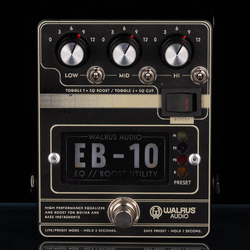 Used Walrus Audio EB-10 EQ/Boost Pedal