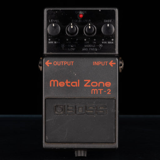 Used Boss MT-2 Metal Zone Distortion Guitar Pedal - 4