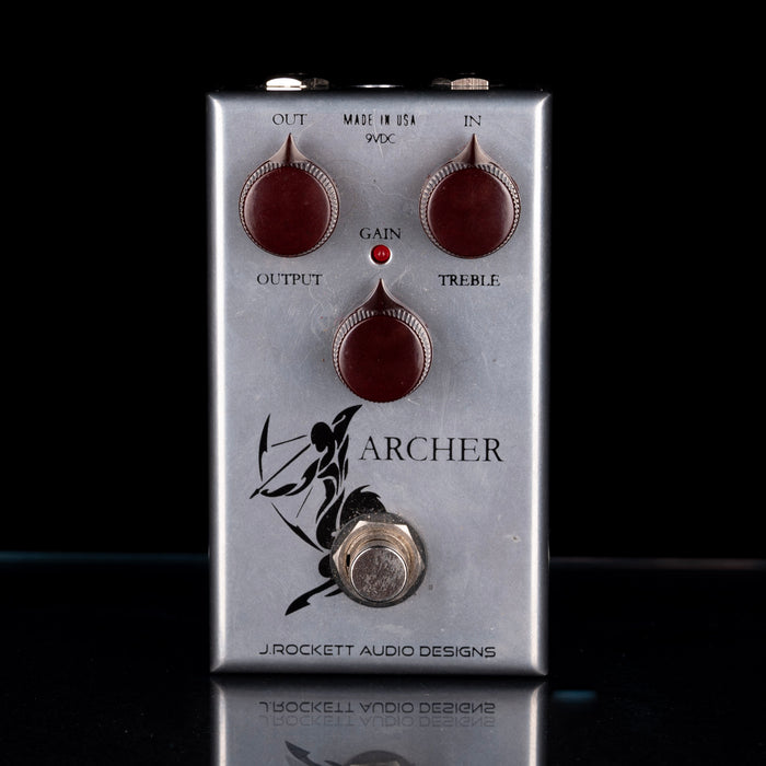 Used J. Rockett Audio Designs Archer Overdrive Pedal with Box
