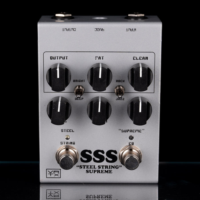 Used Vertex Effects Steel String Supreme Preamp Pedal With Box
