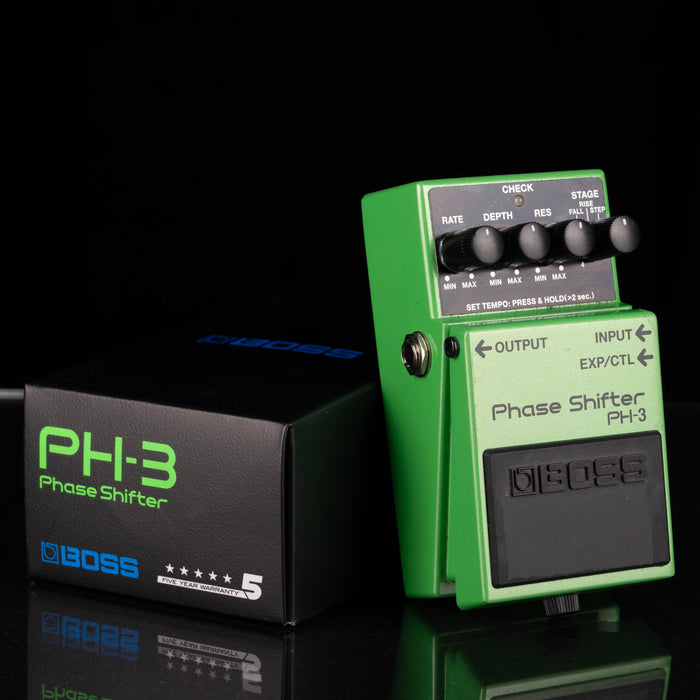 Used Boss PH-3 Phase Shifter with Box - 2