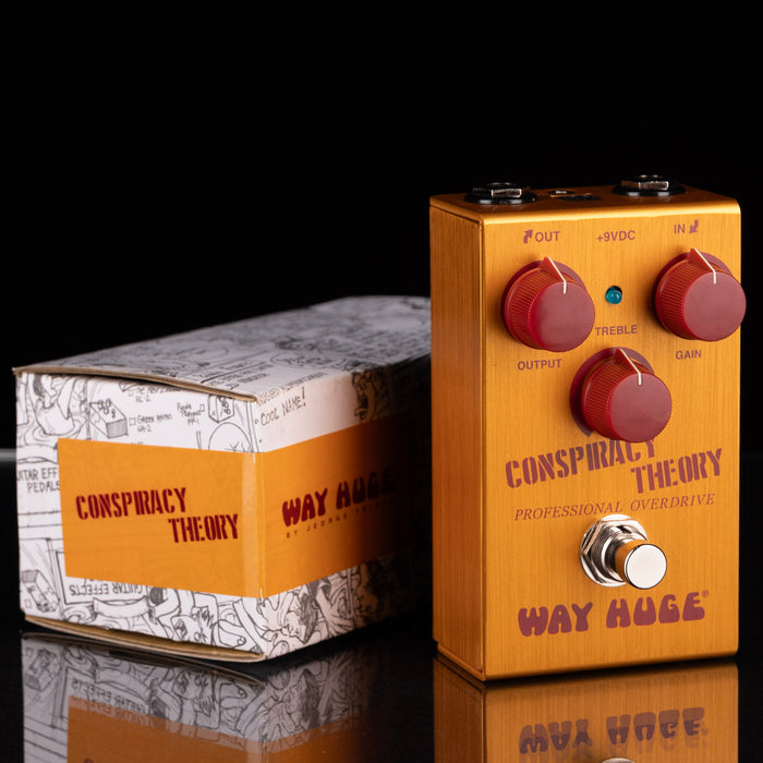Used Way Huge WM20 Smalls Conspiracy Theory Professional Overdrive Pedal with Box