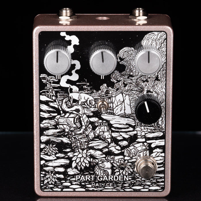 Used Mask Audio Electronics Part Garden Fuzz Pedal