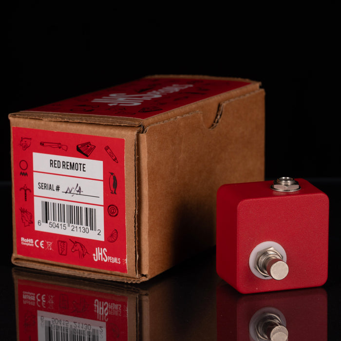 Used JHS Red Remote Pedal With Box