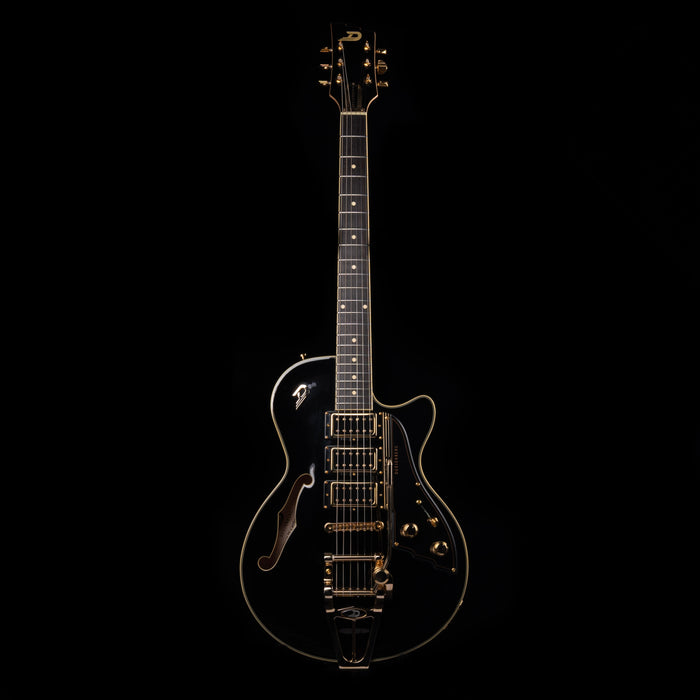 Pre Owned Dusenberg Starplayer TV Custom Semi-Hollow Body Black With OHSC