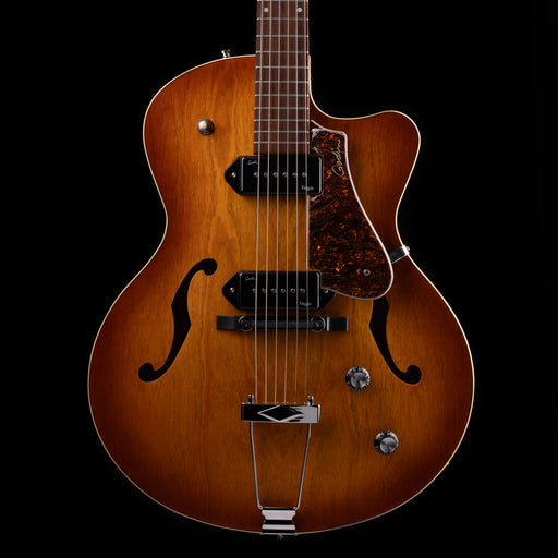 Pre-Owned Godin 5th Avenue CW Kingpin II Cognac Burst With OHSC