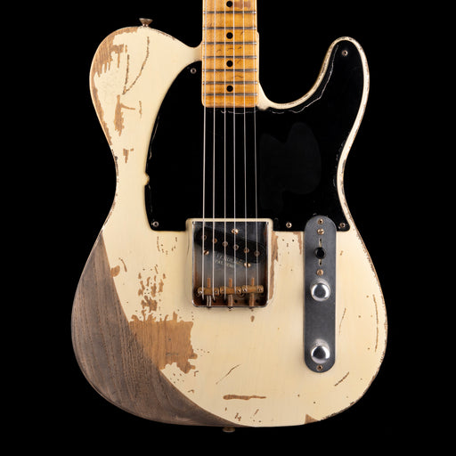 Pre-Owned 2006 Fender Custom Shop Masterbuilt Yuriy Shishkov Jeff Beck Esquire - Olympic White With Case