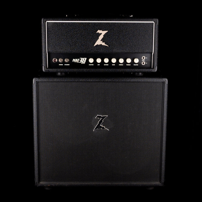 Pre-Owned Dr. Z MAZ 38 Reverb Guitar Amp Head And 2x10" Guitar Amp Cabinet - Black With Dr. Z Covers