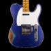 Fender Custom Shop Masterbuilt Austin MacNutt 1952 Telecaster Custom Heavy Relic Purple Sparkle over Taos Turquoise Sparkle With Case