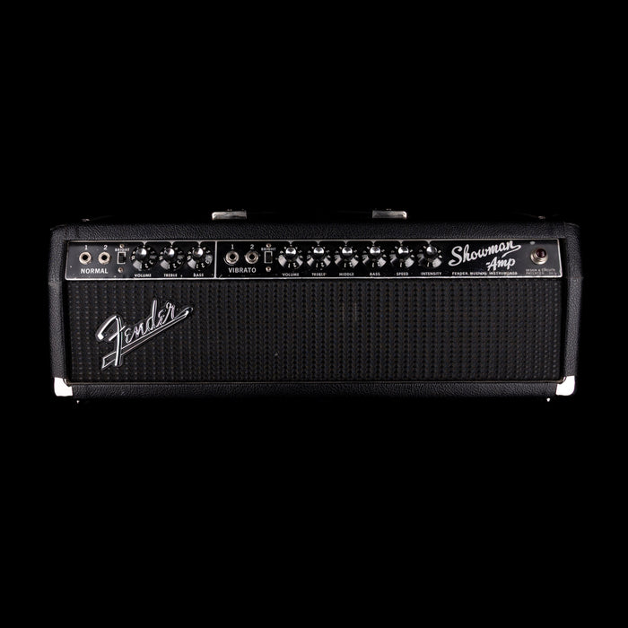 Pre-Owned 1966 Fender Showman Guitar Amp Head - Black