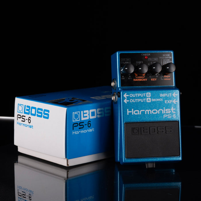 Used Boss PS-6 Harmonizer Pitch-Shift Harmonizer Pedal With Box
