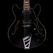 Pre-Owned D’Angelico Premier DC Semi Hollowbody Black With Gig Bag