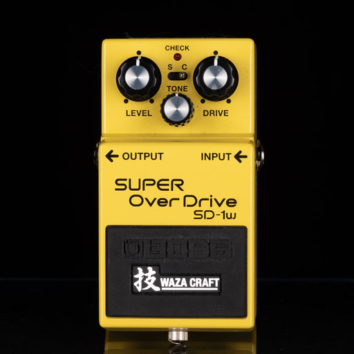 Used Boss SD-1W Waza Craft Super Overdrive Pedal With Box