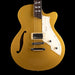 Pre-Owned Peerless Retromatic P1 Semi-Hollow Electric Guitar - Gold Top With OHSC