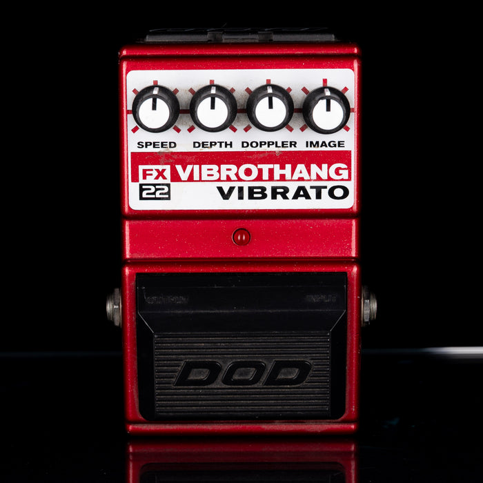 Used DOD FX22 Vibrothang Red Pedal